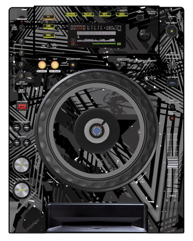 Pioneer DJ CDJ 850 Skin Ridge Grey